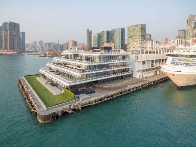 Ocean Terminal Extension -New Marine Desk Slab of Harbour City